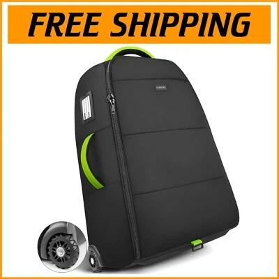 Bolsa de viaje para cochecito acolchado con ruedas para modelos Nuna - Protección integral Foto 1 de 4