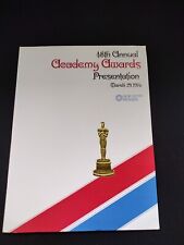 March 29th 1976 48th Annual Academy Award Motion Picture#56 Used