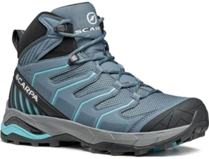Scarpa Womens Hiking Boots Maverick Mid GTX Size 9 63091-202 Storm Grey Aqua NWB - Picture 1 of 6