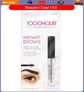 Brand New 1000 HOUR Instant Brows Mascara, Clear, 6 G Free Shipping AU - Picture 1 of 3