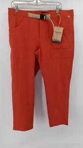 Burton Women's Pants Chaseview Stretch Size 32 Elastic Waist Belt Hiking Outdoor - Picture 1 of 14