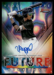 Gorra Bowman's Best Yiddi 2021 Future Vibrance lava automática 17/50 #BFVA-YC - Imagen 1 de 2
