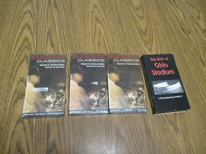OSU OHIO STATE COLLEGE BUCKEYE CLASSICS 01 02 03 VHS & THE BIRTH OF OHIO STADIUM - Picture 1 of 9