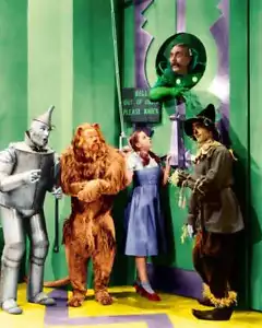 DER ZAUBERER VON OZ AM TOR DER SMARAGDSTADT 2"" x 3"" Kühlschrank MAGNET KUNST - Bild 1 von 3