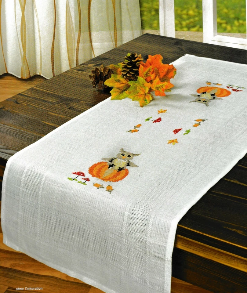 Kit Tablerunner "Halloween" para Bordar Schafer 6903 Foto 1 de 1