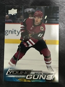 2022-23 Upper Deck Young Guns 216 Matias Maccelli Phoenix Coyotes - Picture 1 of 2
