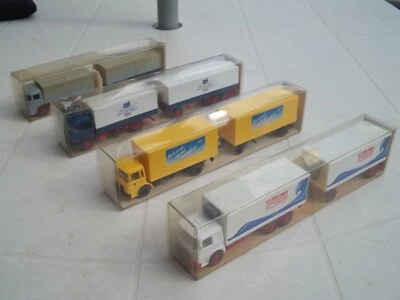 WIKING 1/87 HO N.4 CAMION CON RIMORCHIO VEDI DESCRIZIONE - Immagine 1 di 4