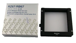 MAMIYA Front Bellows Hood Verlängerung for G-3 RB67 RZ67 NEW old stock NEU /323 - Picture 1 of 3