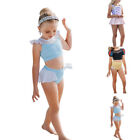 Kids Girls Princess Swimming Suite Beachwear Bikini Set Swimwear Beach Costume