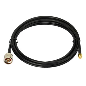 2-Pack SMA Male to N Type Male KSR195 Coaxial Pigtail Antenna Adapter Cable 10m - Picture 1 of 4