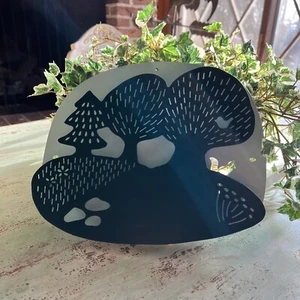 IKEA DUGGREGN LED Accent Wall Lamp Light Forest Dark Turquoise Green Trees - Picture 1 of 16