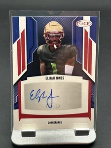 2024 SAGE High Series Football Elijah Jones Auto #A-EJ Boston College - Picture 1 of 2