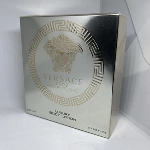 Versace Eros Pour Femme Body Lotion 6.7fl oz Sealed - Picture 1 of 2