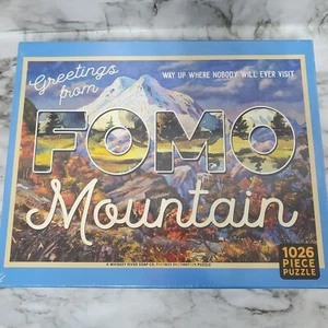 FOMO Mountain Fantasy Destination Jigsaw Puzzle 1,026 Pieces - Picture 1 of 5