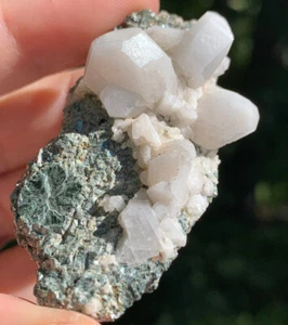 VERY RARE PERICLINE NATURAL TERMINATED CRYSTAL SPECIMEN GAMSBERG NAMIBIA - Picture 1 of 5