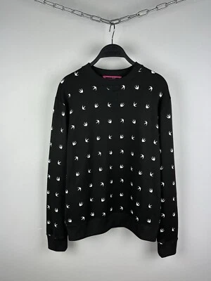 Sudadera MCQ by Alexander McQueen para hombre con estampado de múltiples logotipos talla M Foto 1 de 4