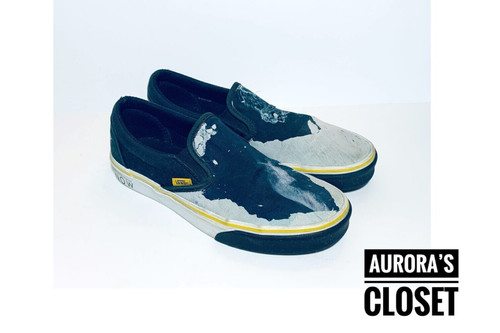 Vans 8 X National Geographic Glaciers slip on classico allora ora donna 9 5