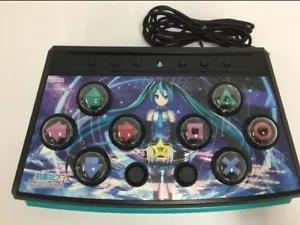 Hatsune Miku Project DIVA Future Tone DX Dedicated Mini Controller F White Used - Picture 1 of 3