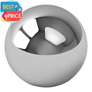 (1 Pack) 2-1/2" Chrome Steel Bearing Ball G100, Large Steel Ball - - Picture 1 of 12