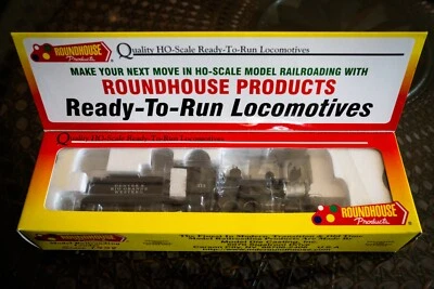 Roundhouse  HO RTR  Old Timer Consolidation D&RGW Locomotive - Image 1 of 3