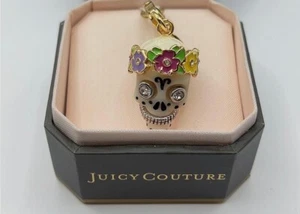 2012 Limited Edition JUICY COUTURE "SUGAR SKULL" Charm w/Box #YJRU6032 - Picture 1 of 3