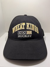 Vintage CCM Brandon Wheat Kings WHL Hockey League Snapback Hat