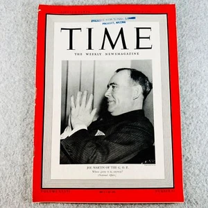 Time Magazine September 9 1940 Joe Martin Chairman of RNC Vintage - Picture 1 of 10