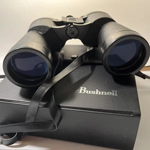 Vintage Bushnell Sportview Binoculars 10x50 Insta Focus Wide Angle 376ft Pre-Own - Picture 1 of 24