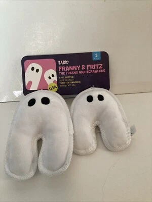 NWT Bark Box Franny & Fritz The Fresno Nightcrawlers Dog Toys Small Up To 20 Lbs - Image 1 of 4