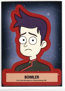 STAR TREK LOWER DECKS ST66 CHARACTER STICKER JACK QUAID AS BRAD BOIMLER - Picture 1 of 2