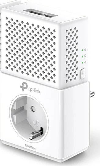 TP-Link TL-PA7020P AV 1000 - 1000 Mbit/s Gigabit Powerline Adapter & Steckdose - Bild 1 von 1