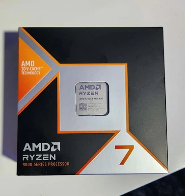 AMD RYZEN 7 9800X3D 8 Core/16 Thread sbloccati Zen 5 104 MB di Cache *Sigillato* - Immagine 1 di 4
