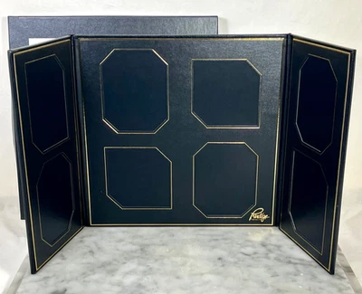 Vintage Prestige Portraits Leather Photo Album Book Display Portfolio NOS - Image 1 of 4