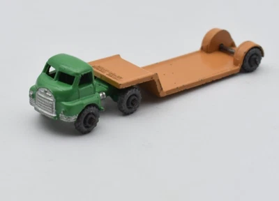 Matchbox 1-75 Regular Wheels #27A Bedford Low Loader met. Räder. England Lesney - Bild 1 von 4