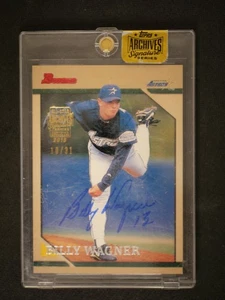 2016 Topps Archives Signature Series All-Star #336 Billy Wagner /31 *SCRATCHED - Picture 1 of 2