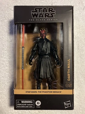 Hasbro Star Wars The Black Series The Phantom Menace 05 Darth Maul Damaged Box - Image 1 of 4