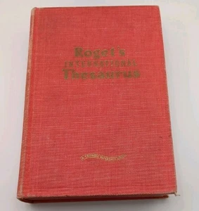 Roget's International Thesaurus 1959 Edition Thomas Y Crowell Co. - Bild 1 von 10