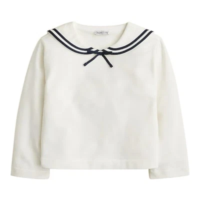 Sudadera J Crew Niñas Cuello Marinero Niños Talla XS Niñas 4/5 Foto 1 de 4