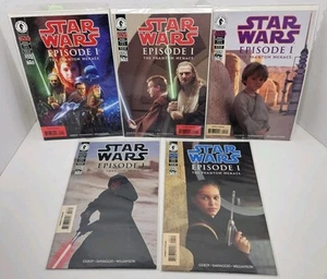 Star Wars Episodio I La Amenaza Fantasma Cómic Conjunto Completo Ediciones 1-4 1999 Lote 5 - Imagen 1 de 6
