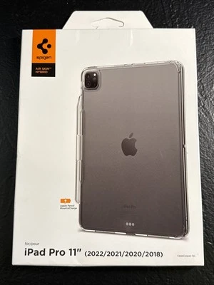 Spigen iPad Pro 11" (2022/2021/2020/2018) Case [Air Skin Hybrid] Slim Cover - Image 1 of 4