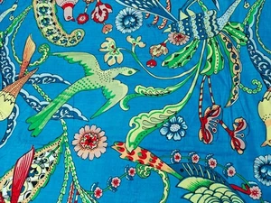 Bird Print 100% Cotton Fabric Material Quilting Dress Fabric 44" - Picture 1 of 5