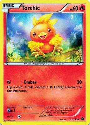 Torchic 25/160 - HOLO - XY - Primal Clash - LP - Image 1 of 2