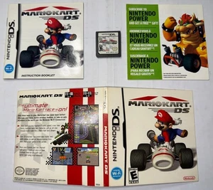 Mario Kart DS Hot Rod Edition Nintendo DS 3DS Complete w Manual & Inserts Tested - Picture 1 of 9