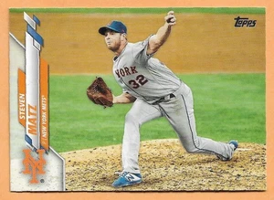 STEVEN MATZ NEW YORK METS #128 - TOPPS NM-MT 2020 - Picture 1 of 2