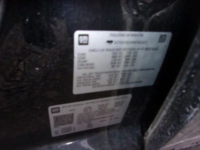 Driver Sun Visor With Illumination Fits 19-23 SILVERADO 1500 PICKUP 506617 Foto 1 de 4