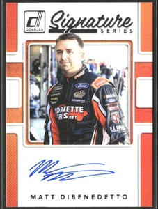 Donruss #SS-MD 2018 Matt DiBenedetto Signature Series - Imagen 1 de 2