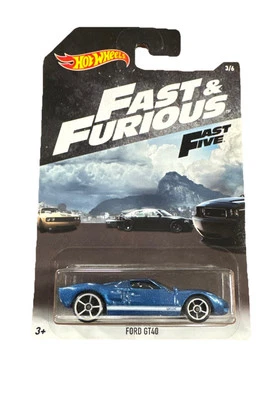 Ford Gt40 Fast & Furious Fast Five Hot Wheels New Free Shipping - Image 1 of 4