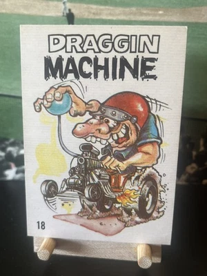 1969 Donruss Odd Rods Trading Card #18 Draggin machine - Image 1 of 2