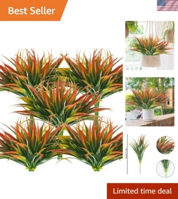 Vibrant 32-Piece Indoor/Outdoor Fake Plants - Trim to Fit UV Resistant Beauty - Image 1 of 4