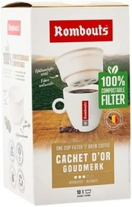 Rombouts Cachet D'OR Filterkaffee für eine Tasse 6 x 10 (60) kostenlose Lieferung innerhalb Großbritanniens - Bild 1 von 1